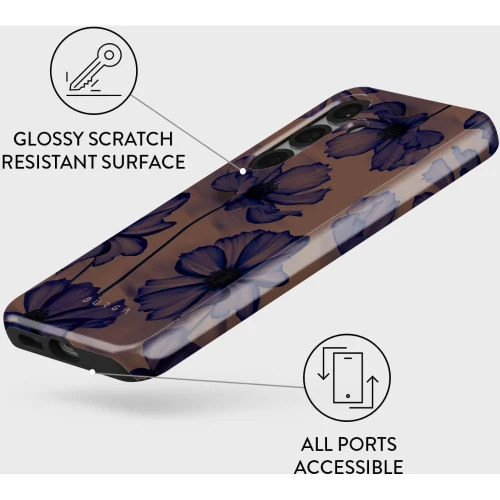 Etui Burga Tough Magnetic do Galaxy S25, Velvet Night (4/5)