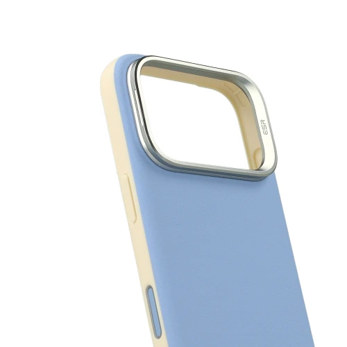 Etui skórzane z podstawką ESR Atelier Kickstand do MagSafe do iPhone 18 Pro Max / 17 Pro Max, niebieskie (4/9)