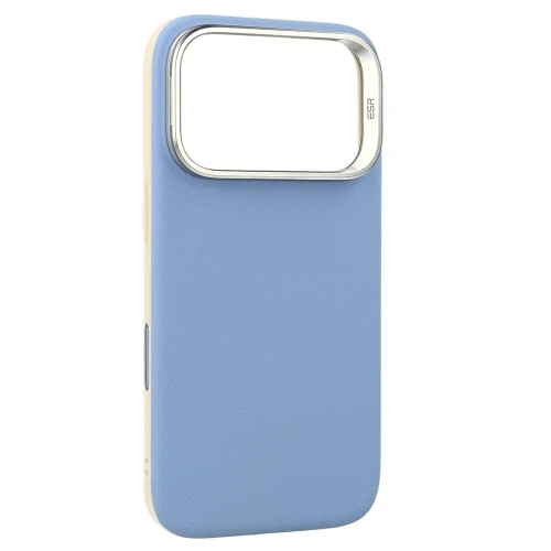 Etui skórzane z podstawką ESR Atelier Kickstand do MagSafe do iPhone 18 Pro Max / 17 Pro Max, niebieskie (6/9)