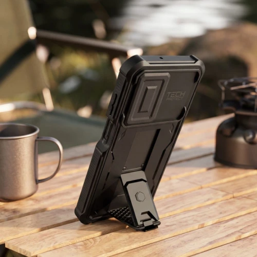 Etui pancerne Tech-Protect Kevlar Cam+ 2-Set do Galaxy A17 5G, Galaxy A18 5G, czarne (4/8)