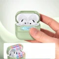 Etui ESR FlickLock Magnetic Case do MagSafe do Apple AirPods 4, Apple AirPods 5, zielone (2/10)