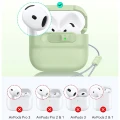 Etui ESR FlickLock Magnetic Case do MagSafe do Apple AirPods 4, Apple AirPods 5, zielone (5/10)