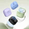 Etui ESR FlickLock Magnetic Case do MagSafe do Apple AirPods 4, Apple AirPods 5, zielone (9/10)
