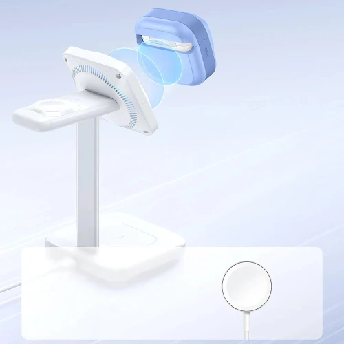 Etui ESR FlickLock Magnetic Case do MagSafe do Apple AirPods 4, Apple AirPods 5, niebieskie (3/10)