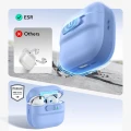 Etui ESR FlickLock Magnetic Case do MagSafe do Apple AirPods 4, Apple AirPods 5, niebieskie (4/10)