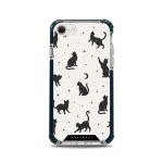 Etui ochronne do iPhone 18 Pro do MagSafe, Mobiwear Elite Bumper, kocia noc