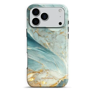Etui ochronne do iPhone 18 Pro Max, Mobiwear Elite Pro, żyła lazuru