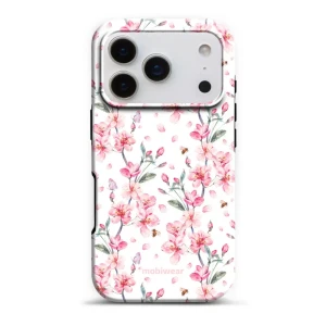 Etui ochronne do iPhone 18 Pro, Mobiwear Elite Pro, japoński bukiet
