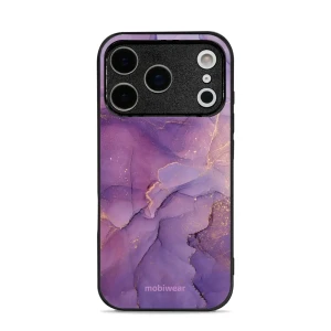 Etui ochronne do iPhone 18 Pro, Mobiwear Glossy Case, fioletowe