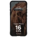 Pancerne etui + szkło hartowane Bizon Tur Pack do Oppo Reno16 F / Reno16 FS, czarne (6/10)