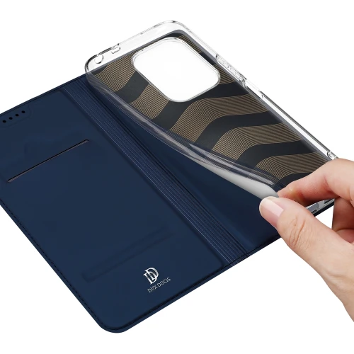 Etui z klapką Dux Ducis Skin Pro do Xiaomi Redmi 17 4G/5G, granatowe (5/12)