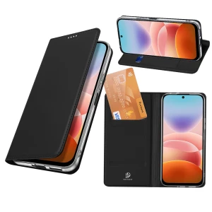 Etui z klapką Dux Ducis Skin Pro do Xiaomi Redmi 17 4G/5G, czarne