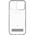 Etui ZAGG Milan Snap Kickstand do MagSafe do iPhone 18 Pro Max / 17 Pro Max, przezroczysto-srebrne z brokatem (3/7)