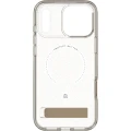 Etui ZAGG Milan Snap Kickstand do MagSafe do iPhone 18 Pro Max / 17 Pro Max, przezroczysto-złote z brokatem (4/6)