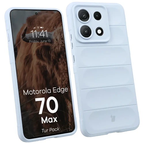 Pancerne etui + szkło hartowane Bizon Tur Pack do Motorola Edge 70 Max, jasnoniebieskie (3/10)