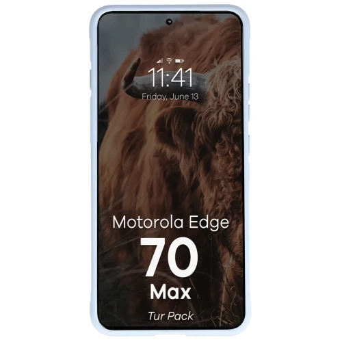 Pancerne etui + szkło hartowane Bizon Tur Pack do Motorola Edge 70 Max, jasnoniebieskie (6/10)