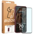 Pancerne etui + szkło hartowane Bizon Tur Pack do Motorola Edge 70 Max, burgundowe (10/10)