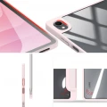 Etui z klapką Dux Ducis Toby do Galaxy Tab S12 Plus, różowy (7/12)