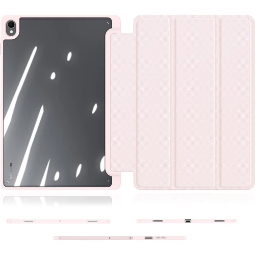 Etui z klapką Dux Ducis Toby do Galaxy Tab S12 Plus, różowy (8/12)
