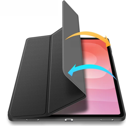 Etui z klapką Dux Ducis Toby do Galaxy Tab S12 Plus, czarne (11/12)