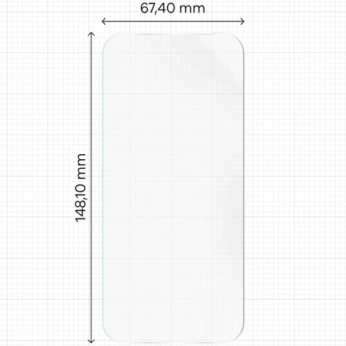 Folia hydrożelowa na ekran Bizon Film Hydrogel Front do Vivo X500 Pro, 1 sztuka (2/5)