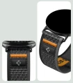 Pasek Spigen Athlex Air do Google Pixel Watch 5 (41mm) / 4 (41mm) / 3 (41mm) / 2 (41 mm), czarno-pomarańczowe (2/14)