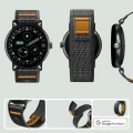 Pasek Spigen Athlex Air do Google Pixel Watch 5 (41mm) / 4 (41mm) / 3 (41mm) / 2 (41 mm), czarno-pomarańczowe (5/14)