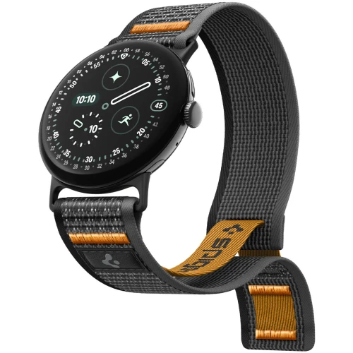 Pasek Spigen Athlex Air do Google Pixel Watch 5 (41mm) / 4 (41mm) / 3 (41mm) / 2 (41 mm), czarno-pomarańczowe (8/14)