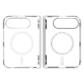 Etui Spigen Ultra Hybrid Pro Mag do MagSafe do iPhone Duo, przezroczysto-białe (10/14)