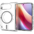 Etui Spigen Ultra Hybrid Pro Mag do MagSafe do iPhone Duo, przezroczysto-białe (12/14)
