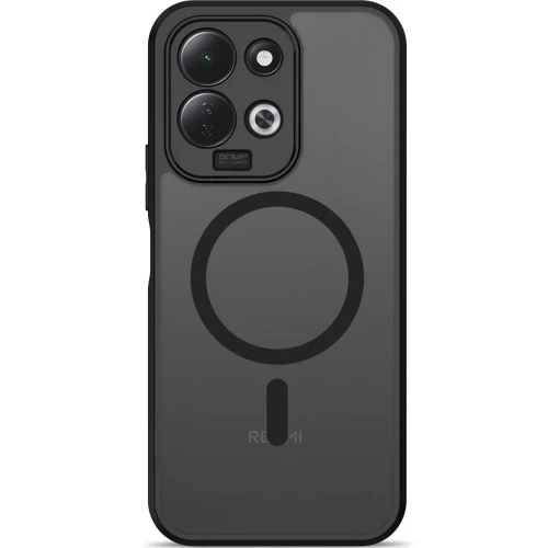 Etui Tech-Protect Magmat MagSafe do Xiaomi Redmi 17 4G/5G, przydymiono-czarne (5/9)
