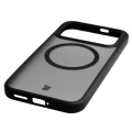Etui z pierścieniem magnetycznym + szkło hartowane Bizon MatteO Pack do Xiaomi POCO F9 Pro, przydymione-czarne (7/9)