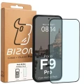 Etui z pierścieniem magnetycznym + szkło hartowane Bizon MatteO Pack do Xiaomi POCO F9 Pro, przydymione-czarne (9/9)