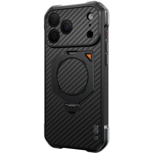 Etui Supcase UB Aero Mag Aramid (CC) do MagSafe do iPhone 18 Pro Max / 17 Pro Max, czarne (9/12)