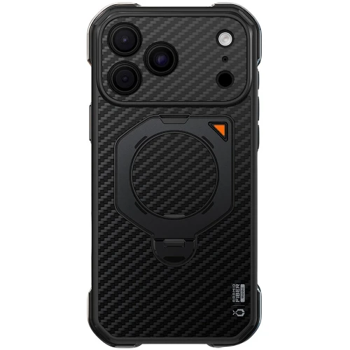 Etui Supcase UB Aero Mag Aramid (CC) do MagSafe do iPhone 18 Pro Max / 17 Pro Max, czarne (10/12)