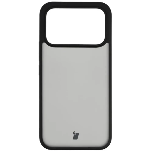 Etui + szkło hartowane Bizon Angelo Pack do Xiaomi POCO F9 Ultra, przydymione z czarną ramką (2/8)