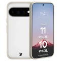 Etui + szkło hartowane Bizon Angelo Pack do Google Pixel 11 Pro XL / 10 Pro XL, półprzezroczyste z beżową ramką (3/8)