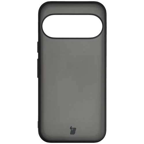 Etui + szkło hartowane Bizon Angelo Pack do Google Pixel 11 Pro XL / 10 Pro XL, przydymione z czarną ramką (2/8)