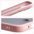 Etui + szkło hartowane Bizon Angelo Pack do Google Pixel 11 / 11 Pro / 10 / 10 Pro, półprzezroczyste z jasnoróżową ramką (5/8)