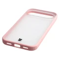 Etui + szkło hartowane Bizon Angelo Pack do Google Pixel 11 / 11 Pro / 10 / 10 Pro, półprzezroczyste z jasnoróżową ramką (6/8)