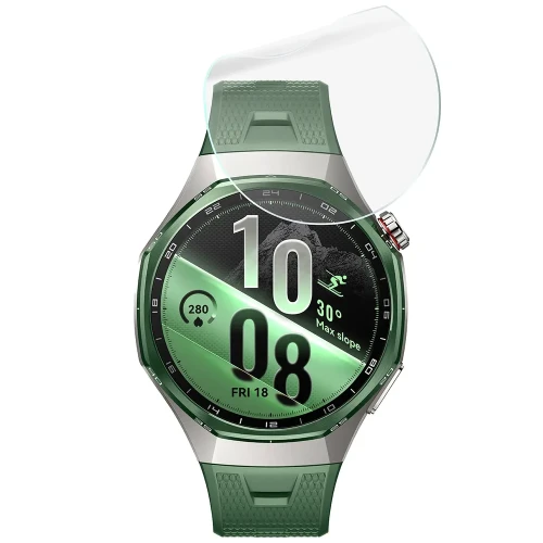 Folia ochronna na ekran zegarka Bizon Watch Film HydroFlex do Huawei Watch GT 7 Pro 46 mm, 6 sztuk (5/5)