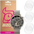 Folia ochronna na ekran zegarka Bizon Watch Film HydroFlex do Xiaomi Watch S4 41mm, 6 sztuk (1/5)