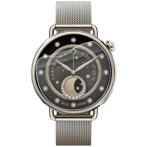 Folia ochronna na ekran zegarka Bizon Watch Film HydroFlex do Xiaomi Watch S4 41mm, 6 sztuk (2/5)