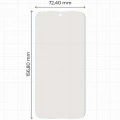 Folia matowa Bizon Film Matte Duo do OPPO Reno16 Pro, 2 sztuki (2/5)