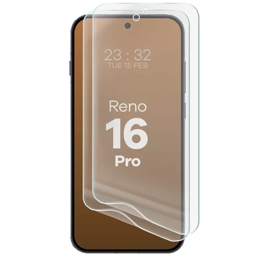Folia matowa Bizon Film Matte Duo do OPPO Reno16 Pro, 2 sztuki (5/5)