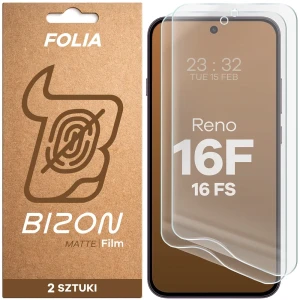 Folia matowa Bizon Film Matte Duo do Oppo Reno16 F / Reno16 FS, 2 sztuki