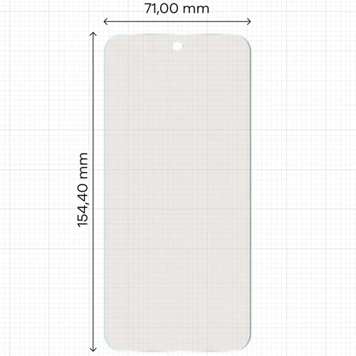 Folia matowa Bizon Film Matte Duo do Oppo Reno16 F / Reno16 FS, 2 sztuki (2/5)
