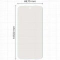 Folia matowa Bizon Film Matte Duo do OPPO Reno16, 2 sztuki (2/5)