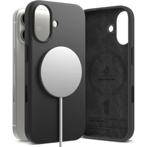 OUTLET: Etui Ringke Silicone Magnetic CC do MagSafe do iPhone 17, czarne
