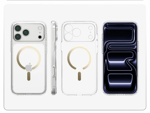 Etui Spigen Ultra Hybrid Mag do MagSafe do iPhone 18 Pro Max, przezroczysto-złote (5/16)